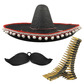 Black mexican gun slinger set