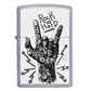 Rock hand design zippo lighter