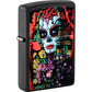 Sugar skull woman design zippo lighter