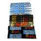 Wise skies blue rolling papers & raw black rolling papers set