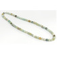 8mm beaded crystal stone necklace - amazonite (brazil)