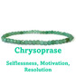 4mm cube cut crystal stone bracelet - chrysoparse