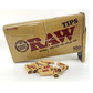 Raw pre-rolled tips tin