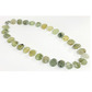 Crystal stone necklace 53cm - prehnite