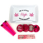 Im a little high maintenance pink rolling tray set