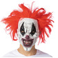 Evil clown latex mask 