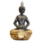 Black & silver buddha 12.5cm