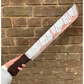 Giant machete weapon, realistic foam 