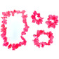 Pink uv garland set