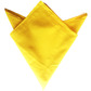 Bandana, plain yellow