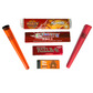 Wise skies red and orange rolling paper set