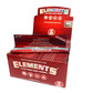 Elements king size slow burn hemp rolling paper (box of 50)