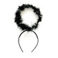 Black halo headband