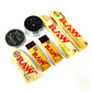 Raw rolling paper & grinder set 