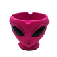 Pink alien head ashtray 