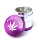 Purple metal amsterdam grinder