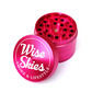 Wise skies pink 4 part grinder