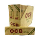 Ocb organic king size slim rolling papers with roach (box of 32)
