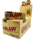 Raw classic single wide connoisseur rolling paper (pack of 24)