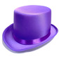 Top hat, purple