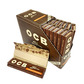 Ocb virgin king size slim rolling paper & tips (box of 32)