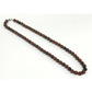 8mm beaded crystal stone necklace - mahogany obsidian