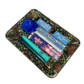 Blue leaf rolling tray set