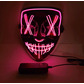 Led stitches mask, pink