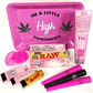 Pink high maintenance rolling tray set 