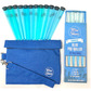 Blue medium smell proof bag set