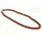 8mm beaded crystal stone necklace - red jasper