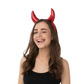 Devil horns, red