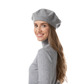 Beret hat, grey