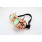 Steampunk goggles, holographic rose gold 