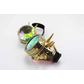 Steampunk holographic goggles, gold 