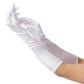 Long gloves, white