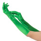 Long gloves, green 