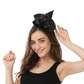 Witches headband hat, black