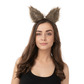 Brown wolf ears clip on