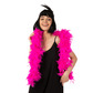 Feather boa, pink