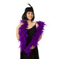 Feather boa, purple