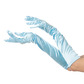 Long gloves, baby blue