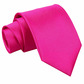 Bright pink long tie