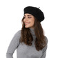 Beret hat, black