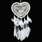 Dream catcher, white heart