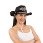 Black diamond cowgirl hat 