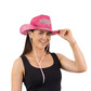 Pink diamond cowgirl hat 