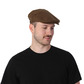 Flat cap, camel