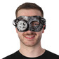 Gun metal steampunk eye mask