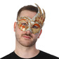 Flame venetian eye mask